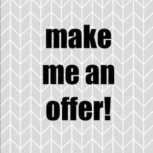 make me an offer on any of my products!